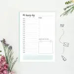 Daily Planner Happy Day - Wonderspot