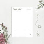 Wonderspot Digital Planner Notes