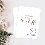 Postkarte "Just sitting here" - Wonderspot