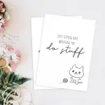 Postkarte "Just sitting here" - Wonderspot