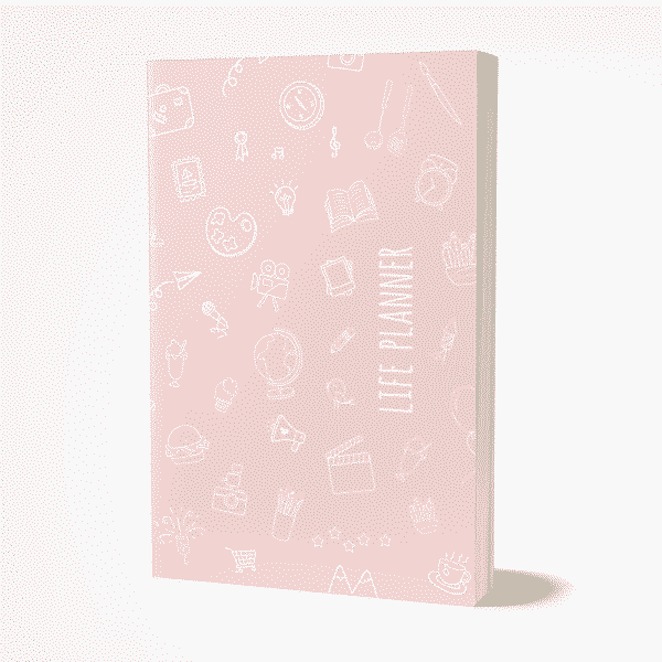 Wonderspot Life Planner Rosa