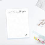 Wonderspot Notizblock Damn Thing