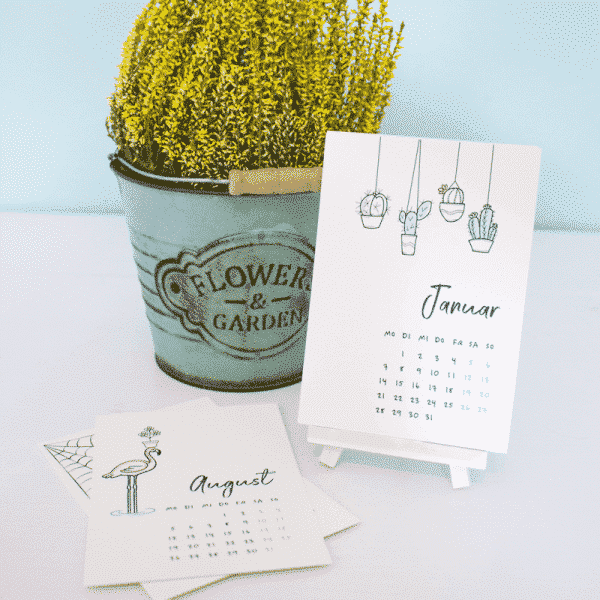 Wonderspot Tischkalender 2019