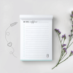 Notizblock "Erstmal Kaffee" - Wonderspot