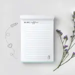 Notizblock "Erstmal Kaffee" - Wonderspot