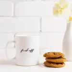 Fuck Off Tasse von Wonderspot