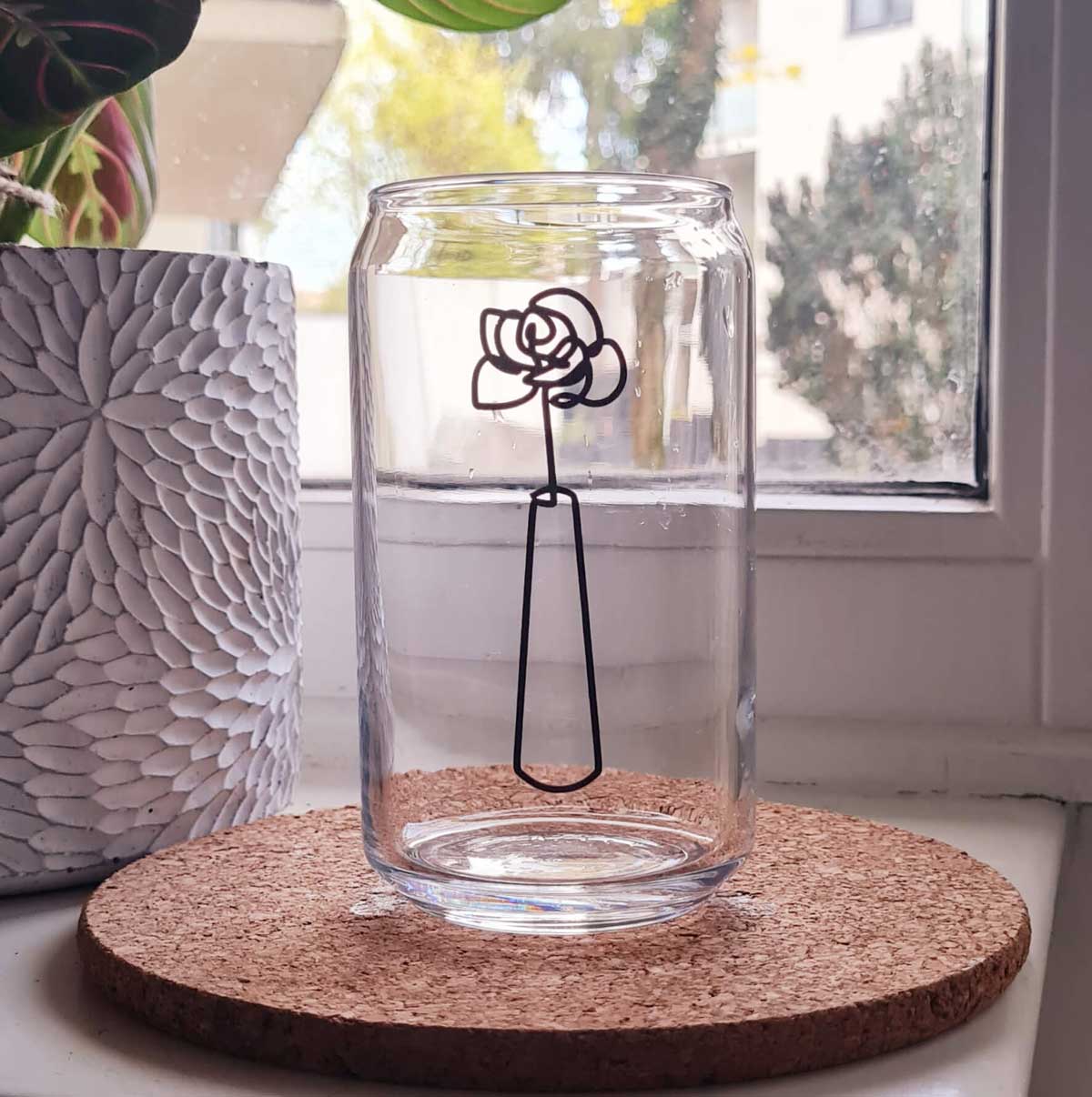 Trinkglas Rose Wonderspot